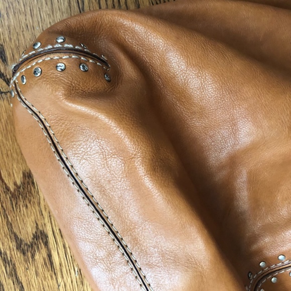 Michael Kors Leather Hobo Bag With Dust Bag - Picture 7 of 16